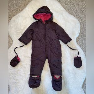 Designer Jacadi Paris Infant Toddler Snowsuit Ski Snowboard Warm Winter Outfit